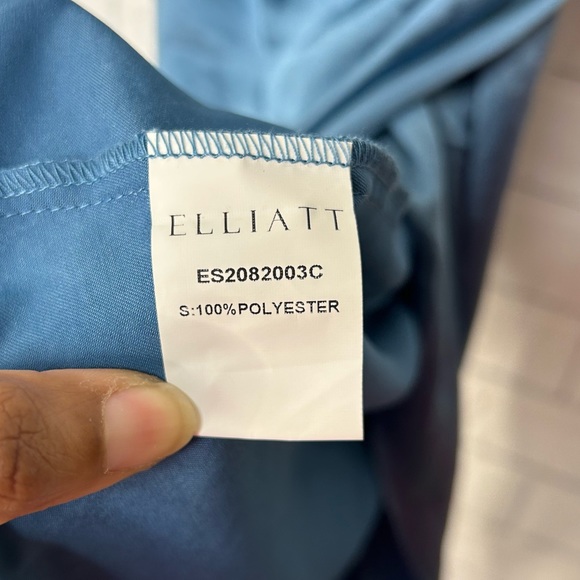 Elliatt Jacinda Dress in Cadet Blue size Extra Small - Picture 9 of 10